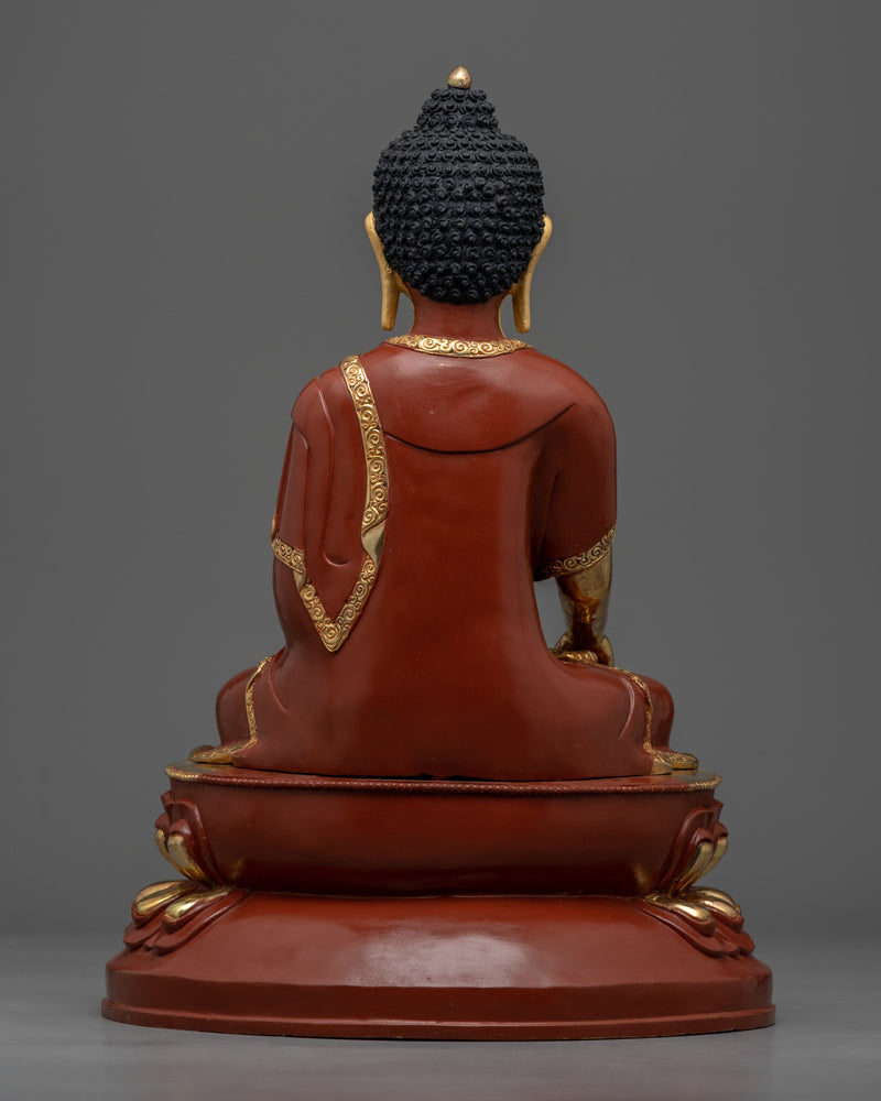 Seated Shakyamuni Buddha Statue | Handcrafted Buddhist Statue