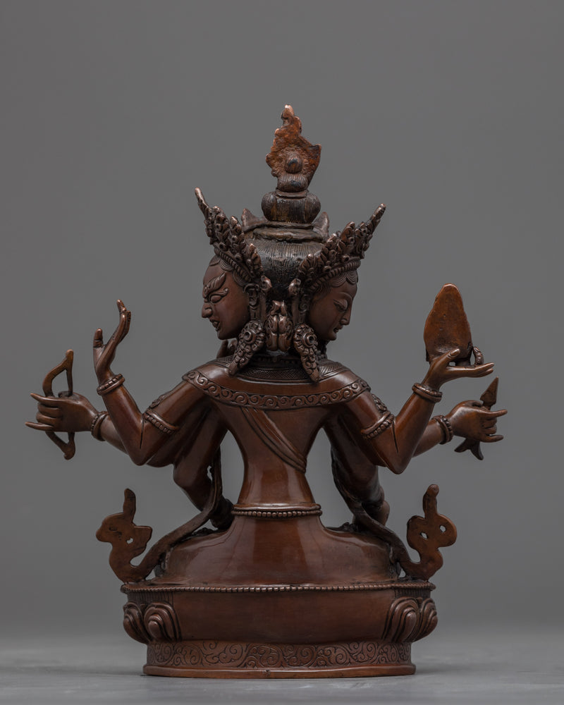 Hand Carved Namgyalma Statue | Ushnishavijaya Statue for Meditation and Ritual