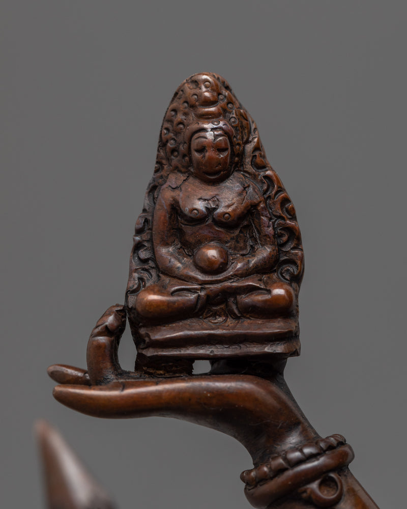 Hand Carved Namgyalma Statue | Ushnishavijaya Statue for Meditation and Ritual