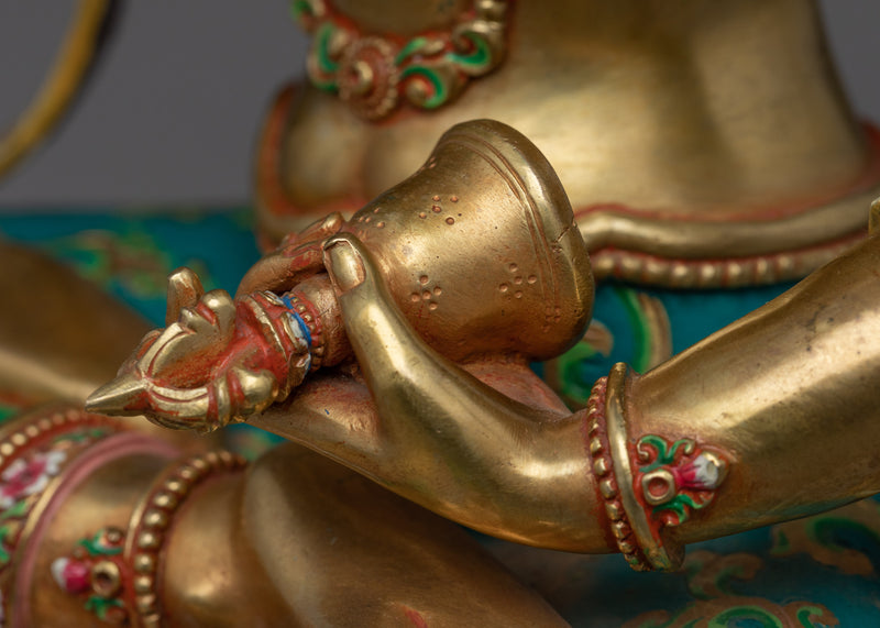 Bodhisattva Vajrasattva Statue for Meditation and Ritual | Traditional Buddhist Artwork