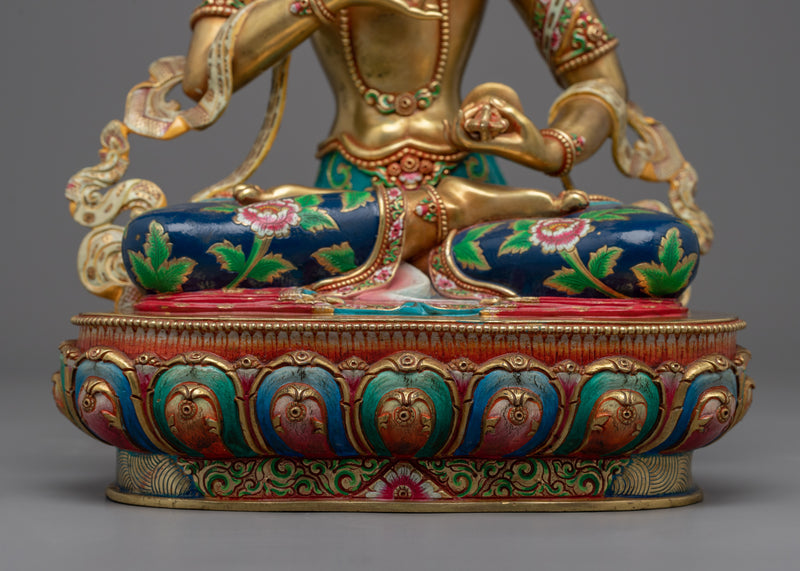 Bodhisattva Vajrasattva Statue for Meditation and Ritual | Traditional Buddhist Artwork