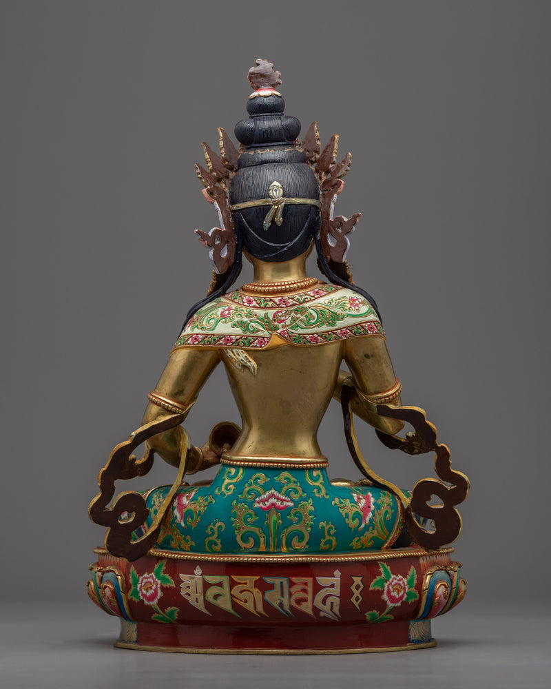 Bodhisattva Vajrasattva Statue for Meditation and Ritual | Traditional Buddhist Artwork