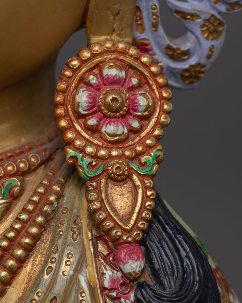 Bodhisattva Vajrasattva Statue for Meditation and Ritual | Traditional Buddhist Artwork