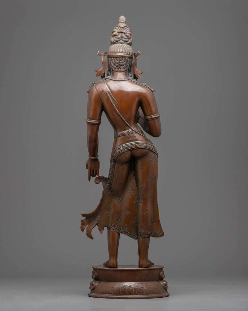 Bodhisattva Chenrezig Statue for Meditation and Ritual | Bodhisattva of Compassion Sculpture