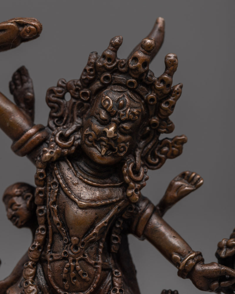 Machine Made Ekajati Statue | Himalayan Style Buddhist Statue