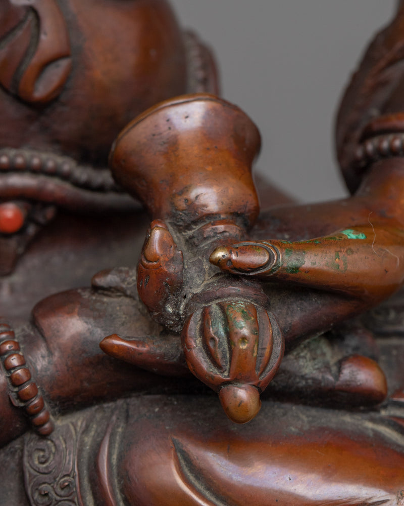 Bodhisattva Vajrasattva Sculpture | Traditional Handmade Buddhist Sculpture for Meditation