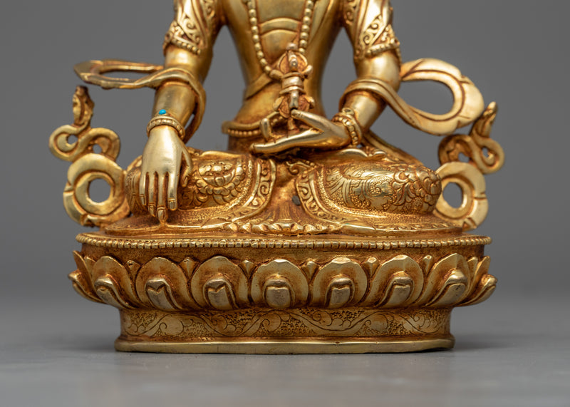 "Mitrupa," Akshobhya Buddha Statue | Bejeweled Buddhist Statue for Meditation