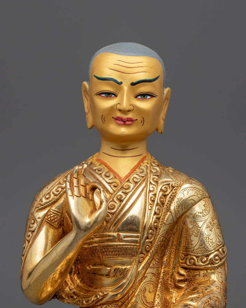 Je Tsongkhapa Statue Set | Je Tsongkhapa, Je Gyaltsab, Je Khedrup Statue