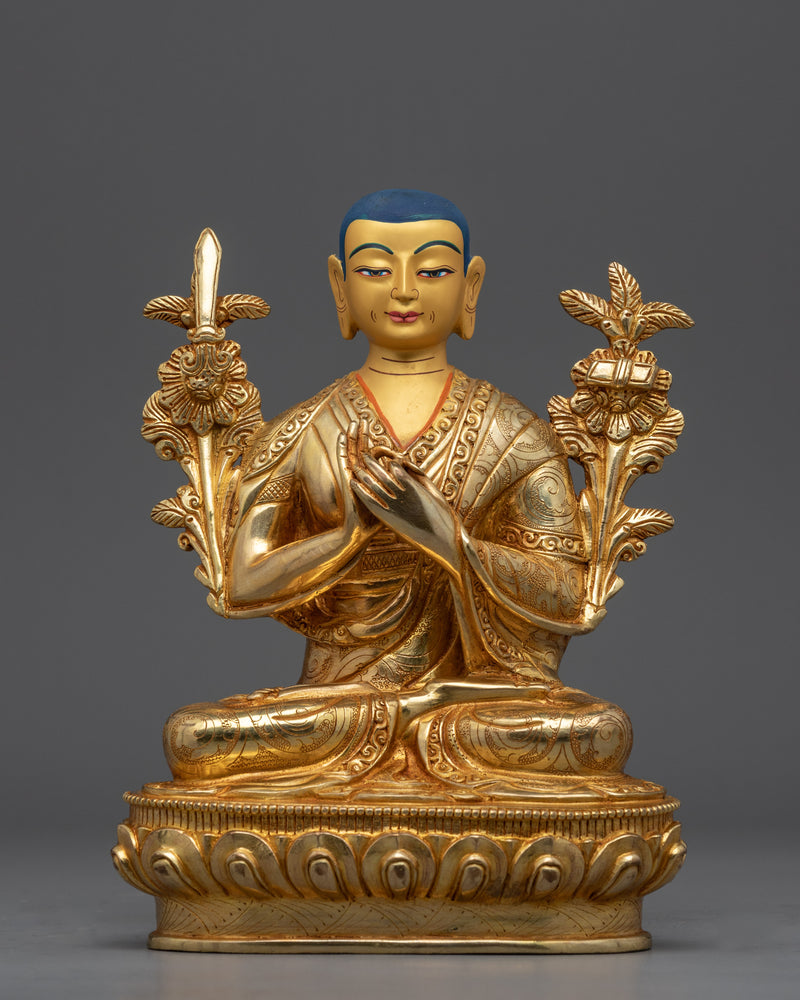 Je Tsongkhapa Statue Set | Je Tsongkhapa, Je Gyaltsab, Je Khedrup Statue