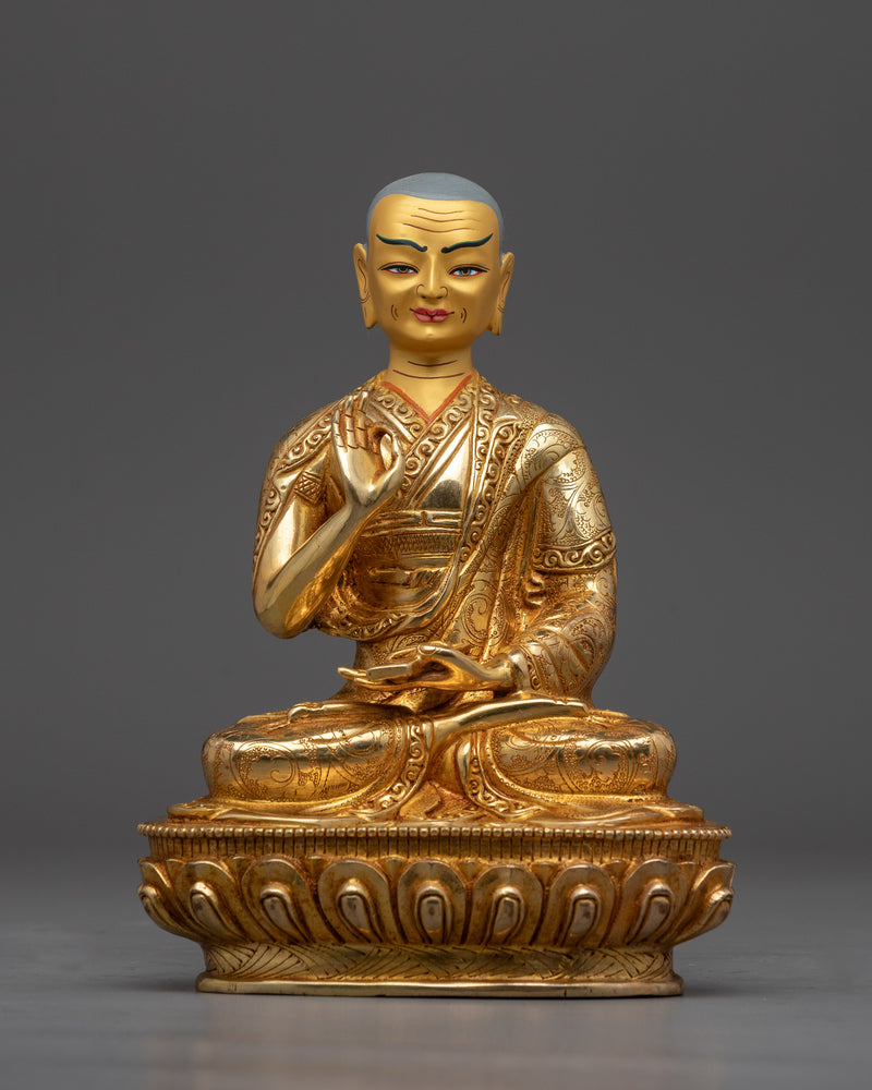 Je Tsongkhapa Statue Set | Je Tsongkhapa, Je Gyaltsab, Je Khedrup Statue