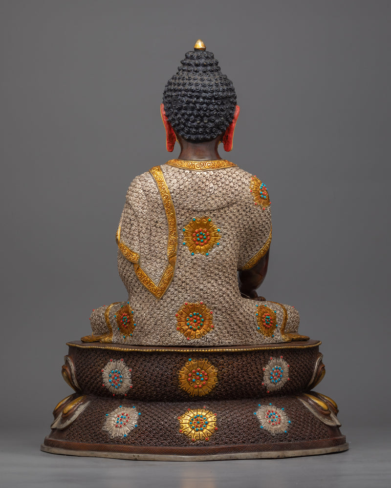 Namo Shakyamuni Buddha Statue | Traditional Handmade Historical Buddha Statue