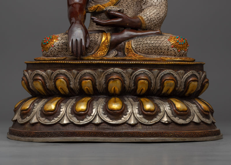 Namo Shakyamuni Buddha Statue | Traditional Handmade Historical Buddha Statue