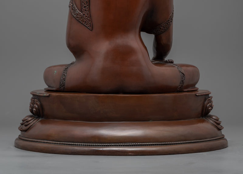 Buddha Shakyamuni Sculpture for Meditation | Traditional Himalayan Buddhist Artwork