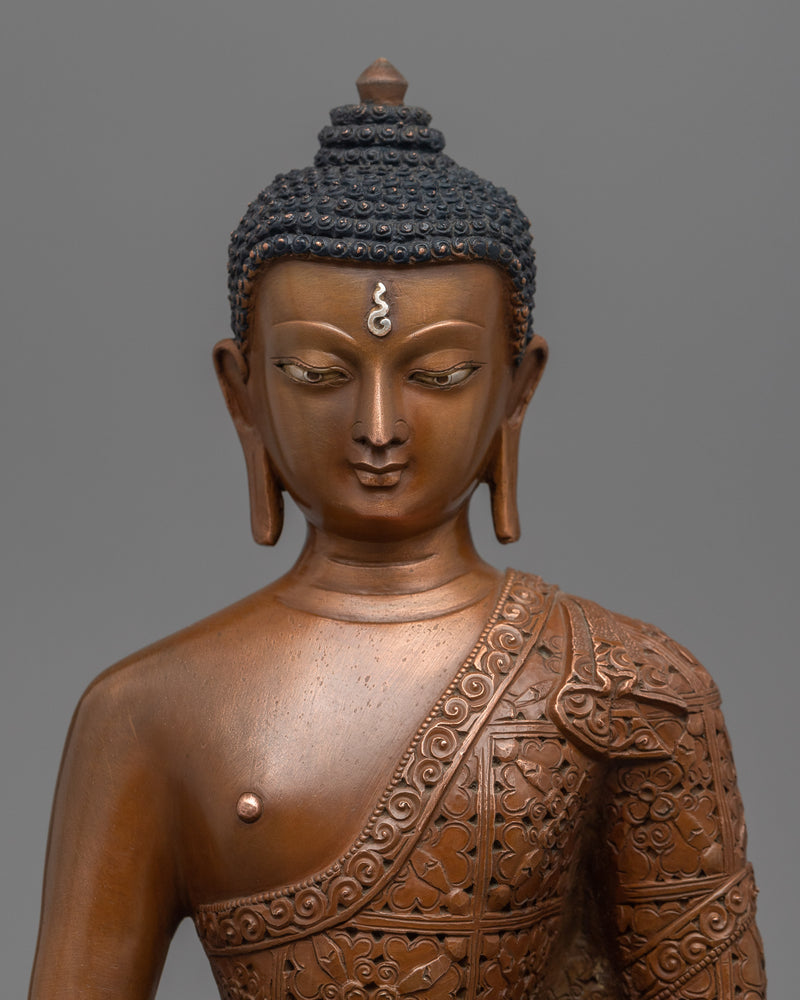 Dhyani Buddha Amitabha Statue | Traditional Himalayan Buddhist Sculpture