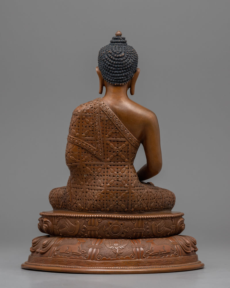 Dhyani Buddha Amitabha Statue | Traditional Himalayan Buddhist Sculpture