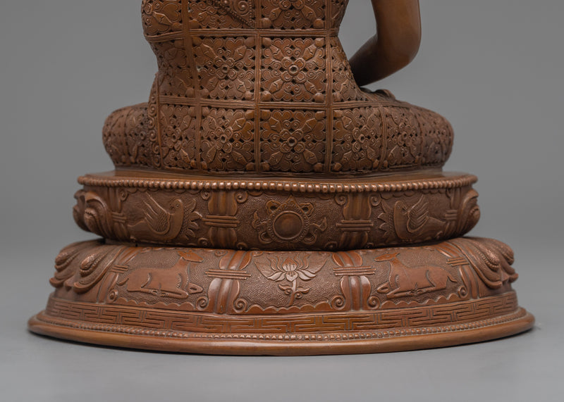 Dhyani Buddha Amitabha Statue | Traditional Himalayan Buddhist Sculpture