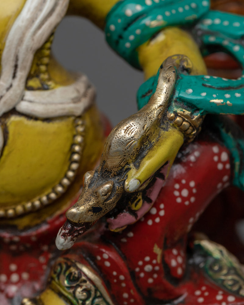 Namtoshe, Deity of Wealth and Prosperity Statue |  Handmade in Nepal, Himalayan Buddhist Art