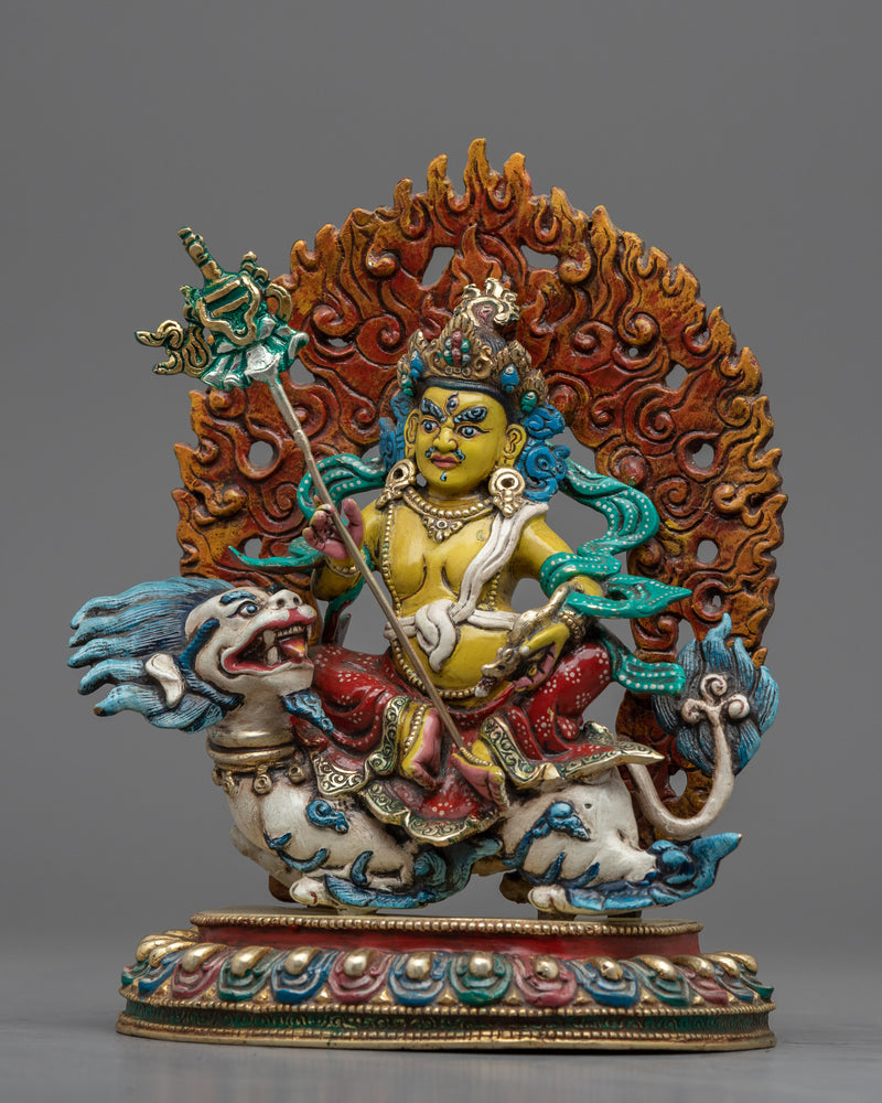 Namtoshe, Deity of Wealth and Prosperity Statue |  Handmade in Nepal, Himalayan Buddhist Art