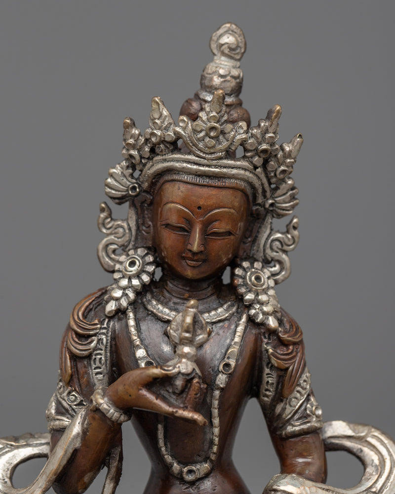 Vajrasattva Statue for Meditation and Ritual | Traditional Handcrafted Buddhist Art