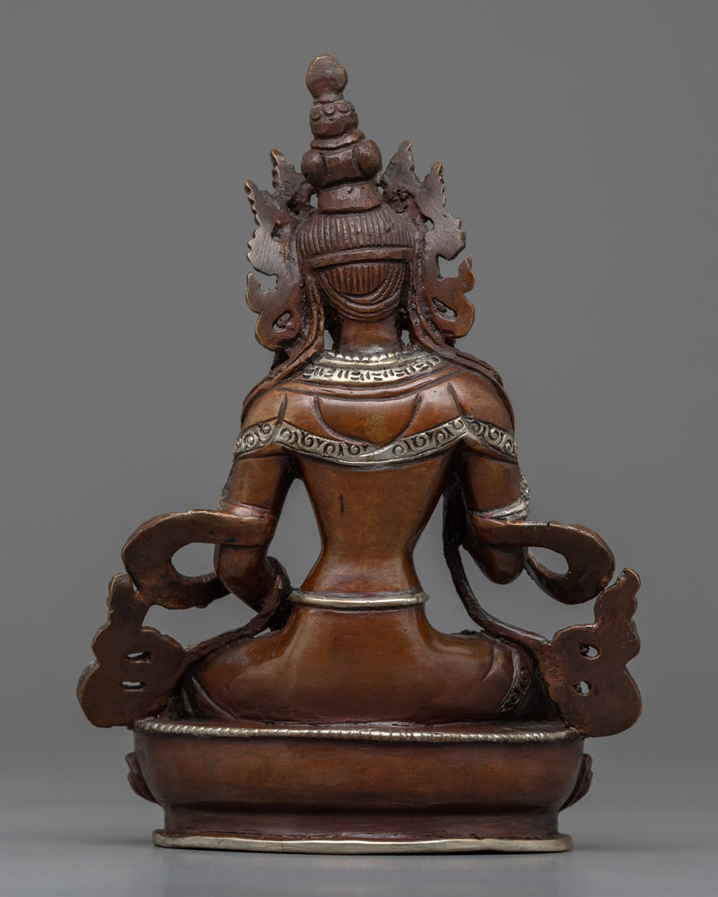 Vajrasattva Statue for Meditation and Ritual | Traditional Handcrafted Buddhist Art