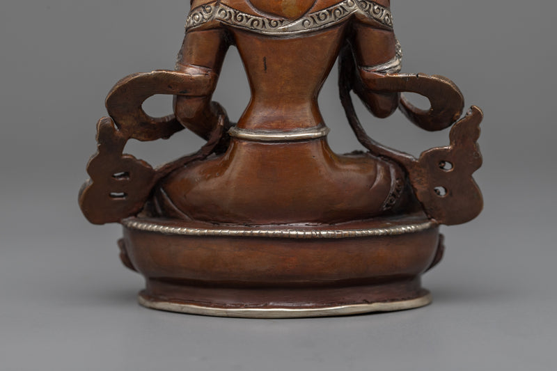 Vajrasattva Statue for Meditation and Ritual | Traditional Handcrafted Buddhist Art