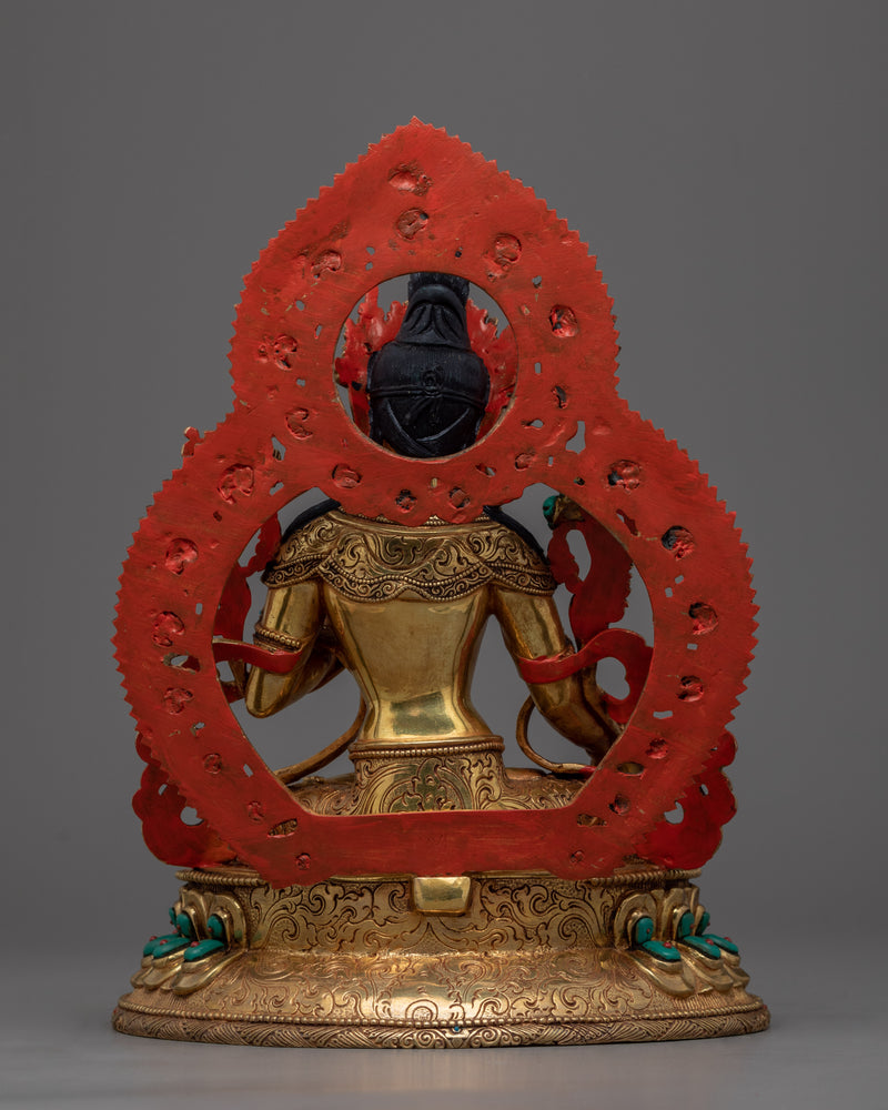 White Tara Statue | Female Bodhisattva of Compassion Sculpture