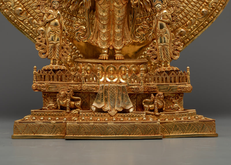 Chenrezig with 1000 Arms Statue | Hand-Carved Bodhisattva Statue