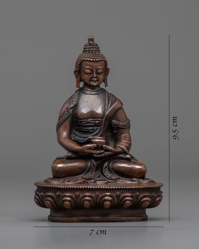 Amitabha Buddha Statue for Spirituality | Handmade in Nepal, Himalayan Buddhist Art