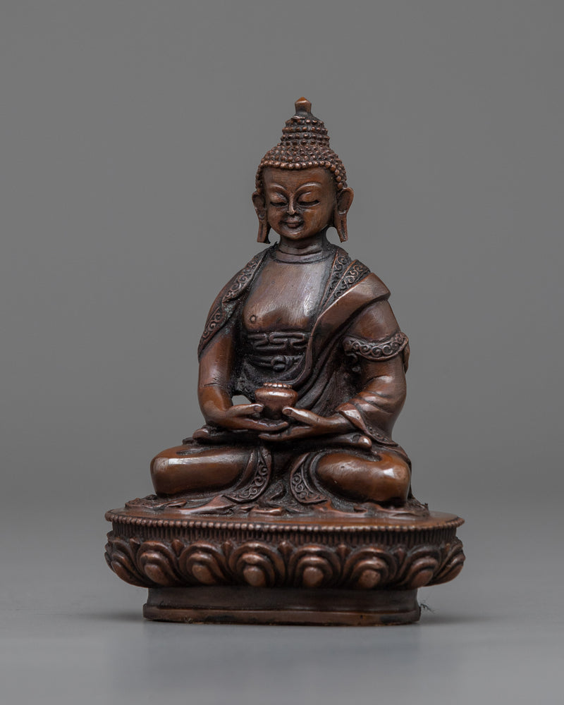 Amitabha Buddha Statue for Spirituality | Handmade in Nepal, Himalayan Buddhist Art