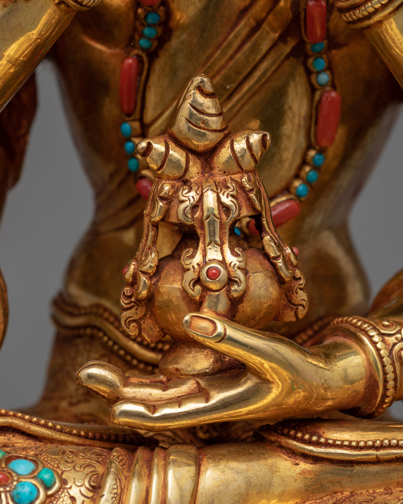 Goddess Namgyalma Statue | Handcrafted Buddhist Statue for Meditation