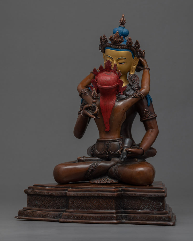 Dorje Sempa Yab Yum Statue | Vajrasattva With Consort