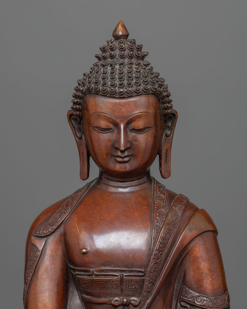 Namo Shakyamuni Buddha Sculpture | Siddhartha Gautama, the Enlightened One Art