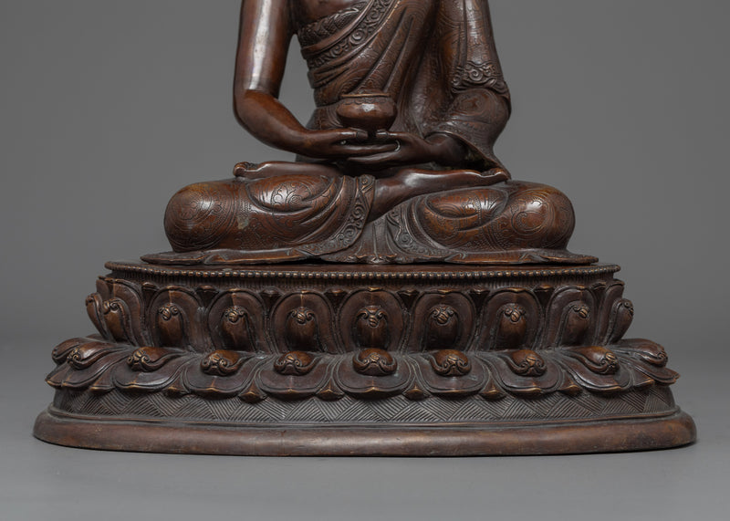 Amitabha Buddha Mantra Practice Statue | Buddha of Eternal Life