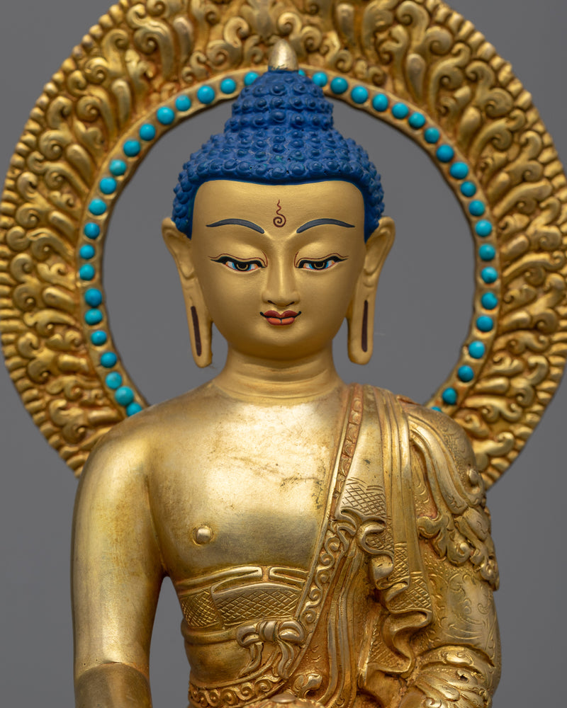 Shakyamuni Buddha Mantra Practice Statue | Siddhartha Gautama, Founder of Buddhism