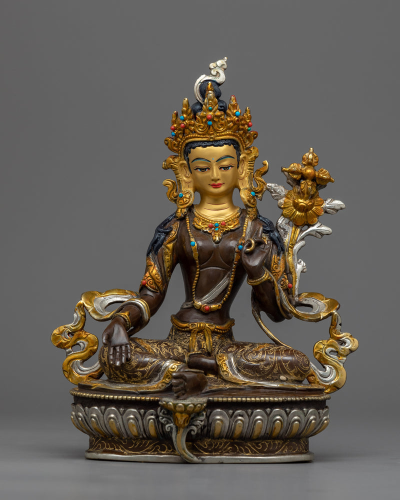 21 Tara Mantra Practice Statue Set | Bodhisattva Tara in Her 21 Manifestations