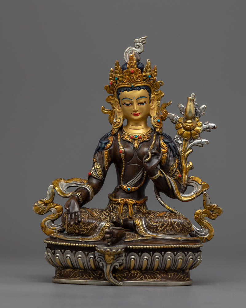 21 Tara Mantra Practice Statue Set | Bodhisattva Tara in Her 21 Manifestations