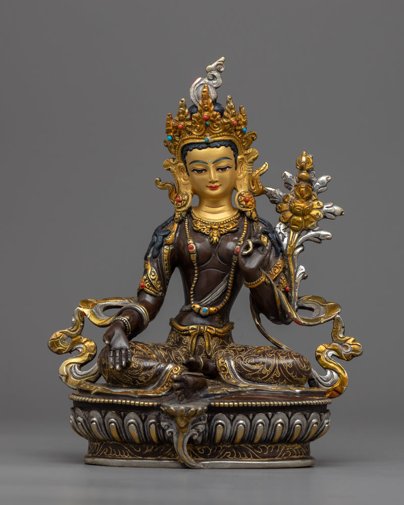 21 Tara Mantra Practice Statue Set | Bodhisattva Tara in Her 21 Manifestations