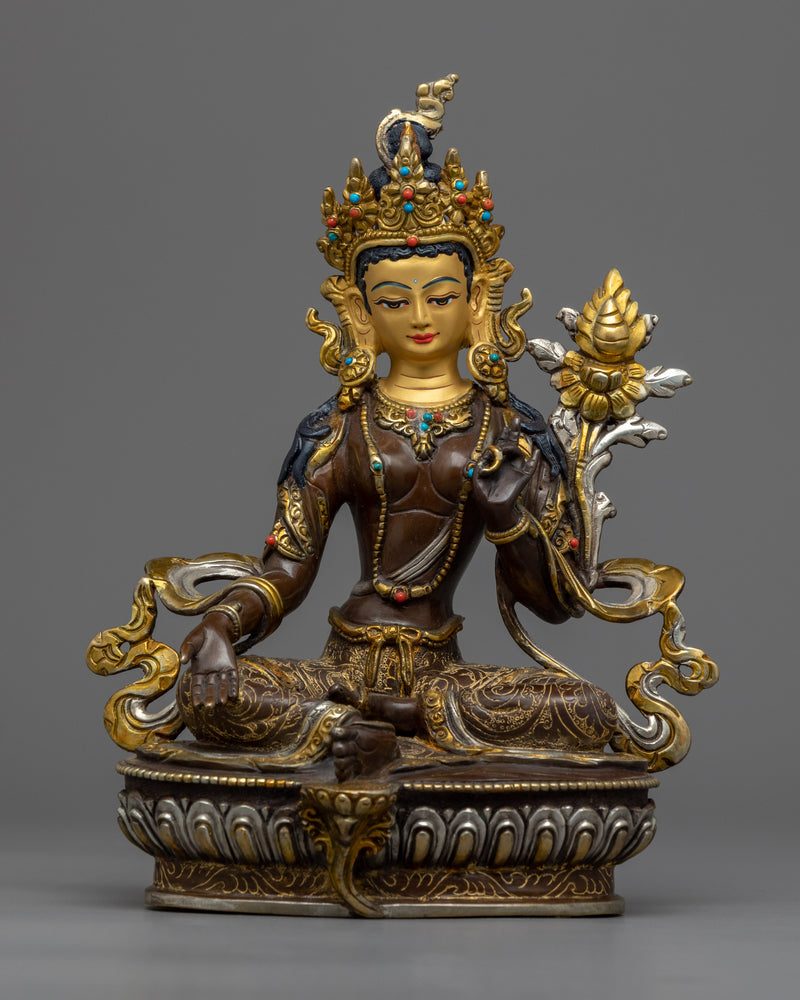 21 Tara Mantra Practice Statue Set | Bodhisattva Tara in Her 21 Manifestations