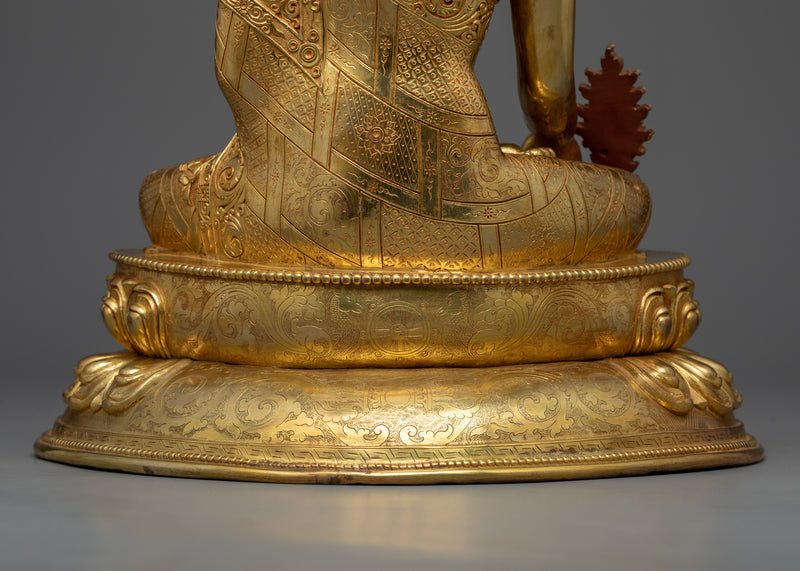 Images of Medicine Buddha | Himalayan Gold Gilded Statues