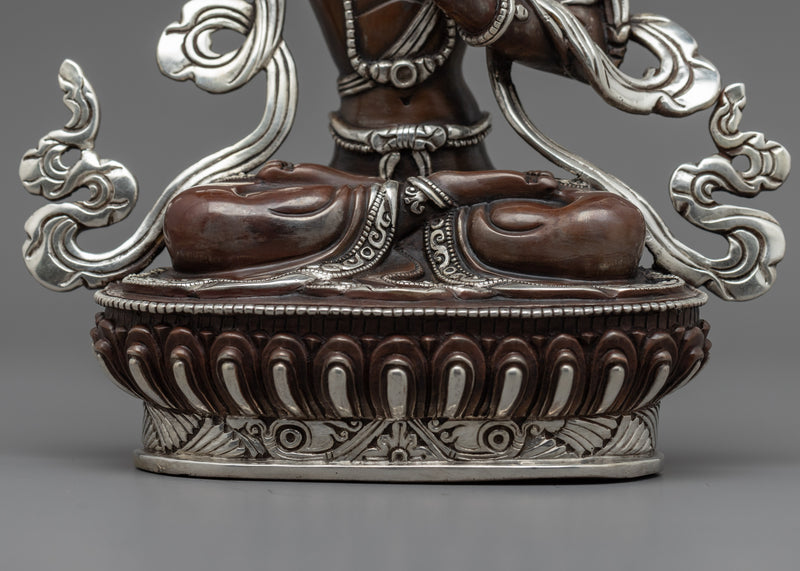 Tibetan Manjushri Statue | Boddhisattva Deity of Wisdom