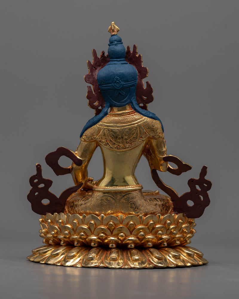 Vajra Satva Gold Gilded Art | Nepalese Beautiful Statues