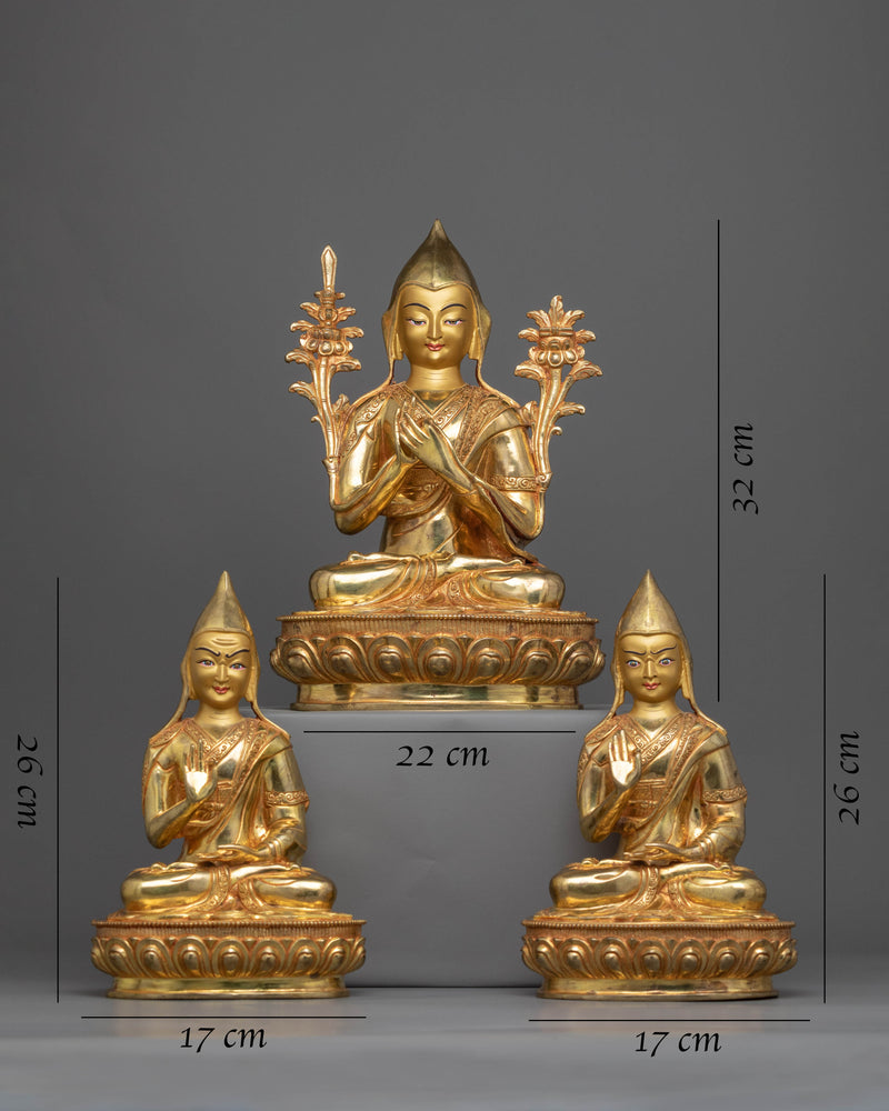 Tsongkhapa a Buddha in the Land of Snows | Himalayan Buddhist Statues