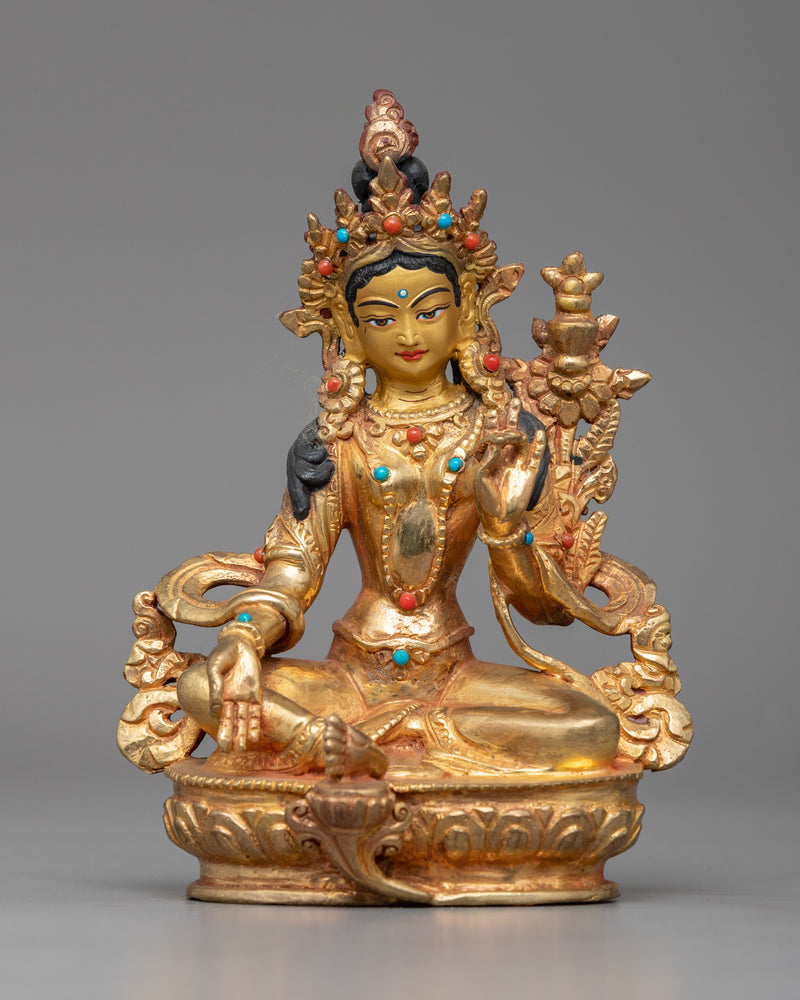 21 Tara Goddess Statue Set | Handmade in Nepal, Himalayan Buddhist Art