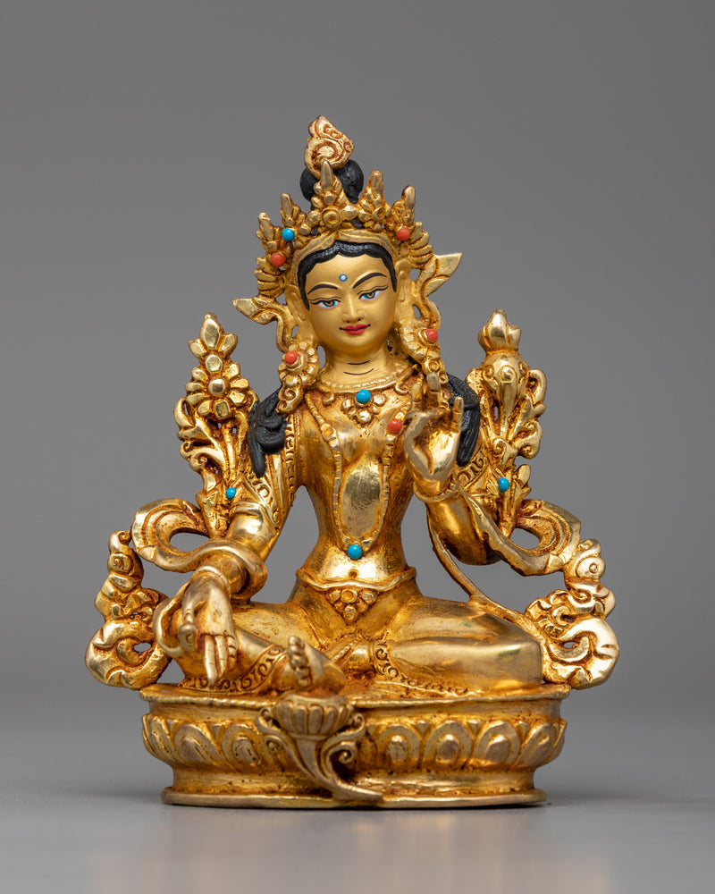 21 Tara Goddess Statue Set | Handmade in Nepal, Himalayan Buddhist Art