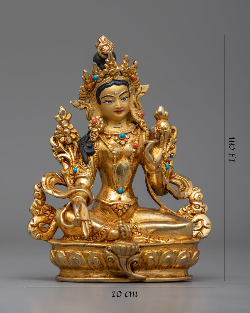 21 Tara Goddess Statue Set | Handmade in Nepal, Himalayan Buddhist Art