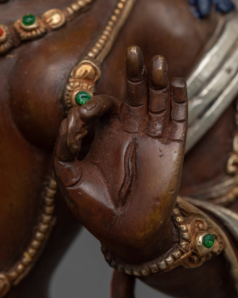 Welcome the Compassionate Energy of the Female Buddha with This Exquisite Green Tara Statue