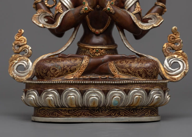 Connect with the Buddha of Compassion Through This Exquisite Chenrezig Statue