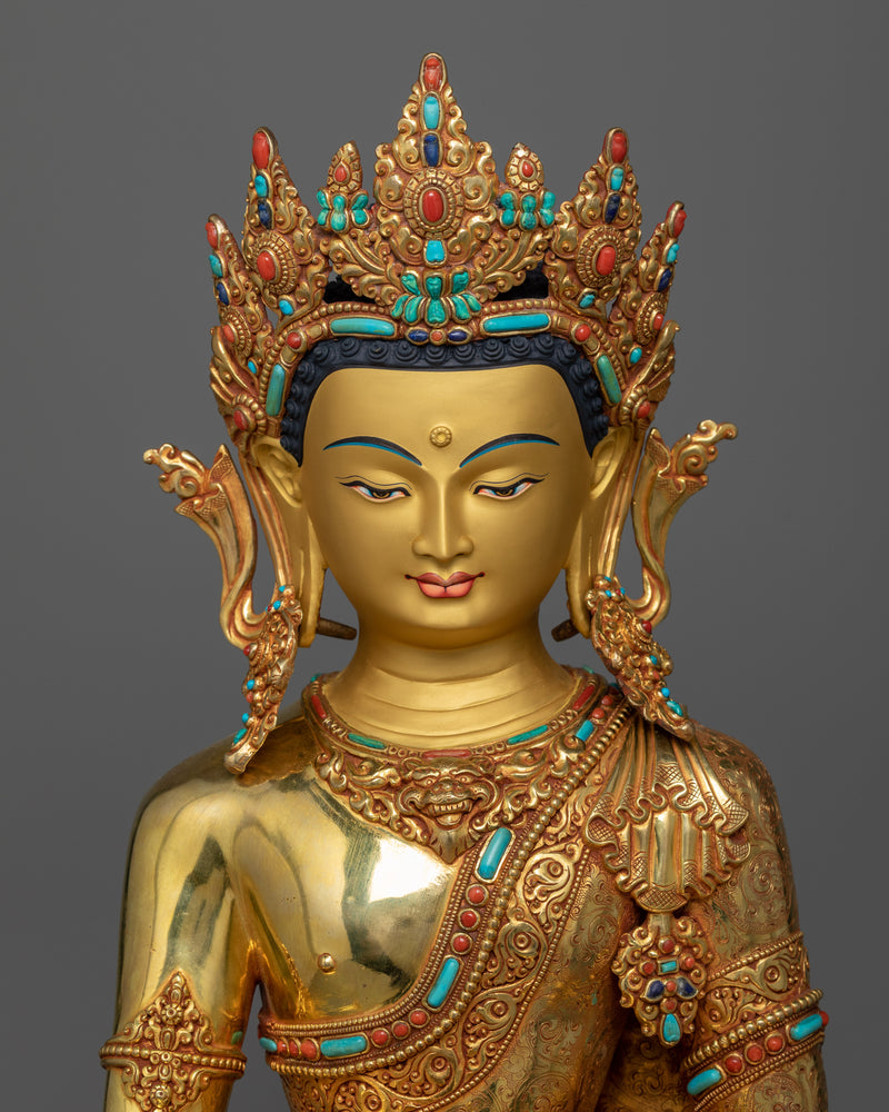 Embrace the Teachings of the Enlightened One with a Stunning Shakyamuni Gautama Buddha Statue