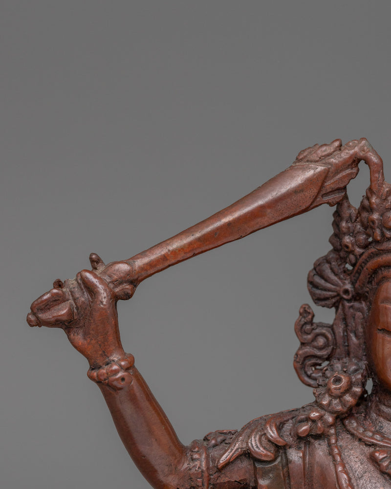 Mini Manjushri Statue for Meditation | Bodhisattva of Wisdom and Compassion