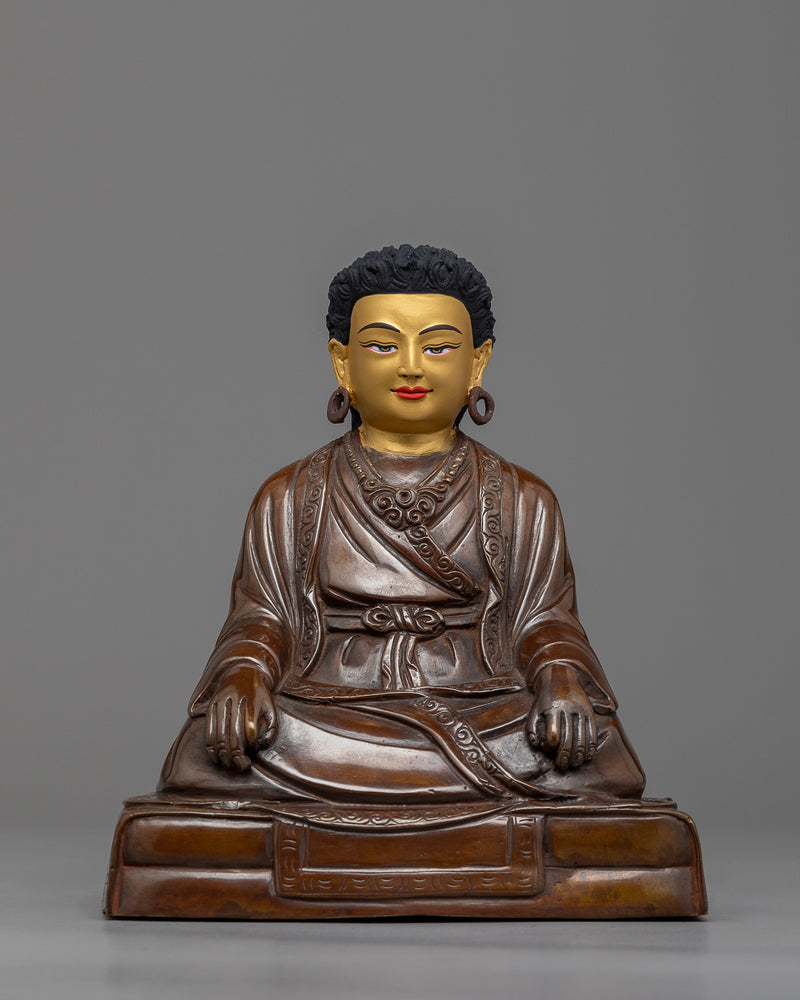 Tibetan Buddhist Teachers Statue Set | Marpa, Milarepa & Gampopa Artwork